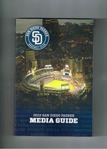 2012 San Diego Padres Media Guide MLB Baseball - $36.18