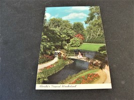 Florida&#39;s Tropical Wonderland, Cypress Gardens - 1969 Postmarked Postcard. - £5.20 GBP