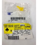 Genuine GM OEM Exterior-Rear-Lower Molding Clip Part # 25774893- FSTSHP - $10.95 CAD
