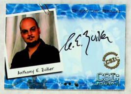 Anthony E. Zuiker, Creator of CBS TV Series &quot;CSI:  Miami&quot; - Authentic Au... - $4.49