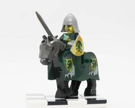 Armored Horse Dragon Knight Minifigures Castle Kingdoms 2pcs Minifigure Bricks - £5.12 GBP