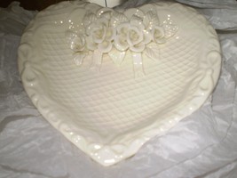 Heart Shaped Decorative Plate - £38.83 GBP