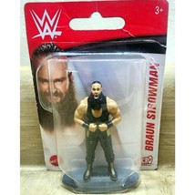 WWE Micro Collection Braun Strowman Mini Figure 3”  Mattel New Sealed - $98.60 MXN