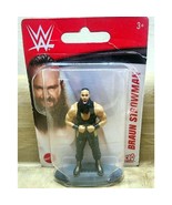 WWE Micro Collection Braun Strowman Mini Figure 3”  Mattel New Sealed - $98.60 MXN