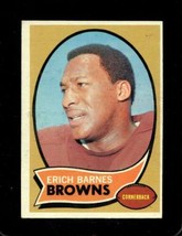 1970 Topps #8 Erich Barnes Vgex Browns (Wax) *X54055 - £1.16 GBP