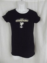 Women&#39;s black short sleeve 2009 Pittsburg Penguins cup champions T-shirt... - £6.36 GBP