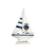 Wooden Sailing Boat Wall Decoration - £30.47 GBP
