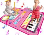 Toys for 1 Year Old Girl Gifts,2 in 1 Piano Mat Montessori Toys for 1 2 ... - $27.91