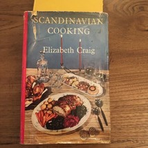 Scandinavian Cooking by Elizabeth Craig 1958 Vintage Cookbook Norway Sweden - €12,93 EUR
