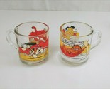 Vintage 1978 McDonalds Garfield Glass Coffee Cups, Mugs by Jim Davis lot... - £7.76 GBP