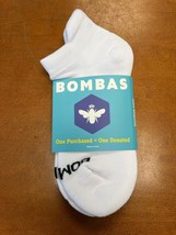Bombas 3 PAIRS of Women&#39;s Ankle Socks (Honeycomb White, Medium) - $28.78 CAD