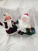 2005 Anna Lee doll couple Mr and Mrs Claus A2A&amp;b - £119.90 GBP