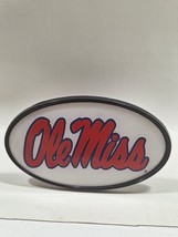 Trailer Hitch Cover  NCAA Ole Miss Rebels Fits 2in Receiver - £9.90 GBP