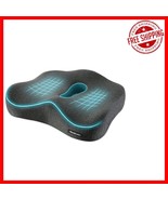 Washable Coccyx Support Cushion - Memory Foam Pain Relief for Home and O... - $39.93 CAD