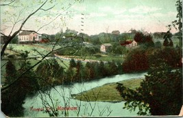 Vtg Postcard 1909 Markham Ontario Canada Vinegar Hill Panorama - £15.49 GBP