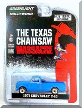 Greenlight - 1971 Chevrolet C-10: &#39;19 Hollywood #22 *Texas Chainsaw Massacre* - £10.30 GBP