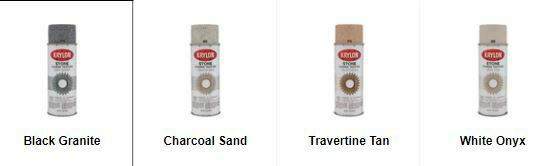 Krylon Stone-Textured Spray Paint Price Per Can New - $24.99