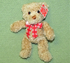 GUND SMUCKERS BERRY PATCH BEAR STUFFED ANIMAL 9&quot; TEDDY STRAWBERRY RIBBON... - £8.44 GBP