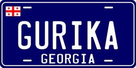 Georgia Country Blue 2 License Plate Personalized Car Bike Motorcycle - $10.99+