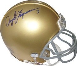 Daryle Lamonica signed Notre Dame Fighting Irish Mini Helmet - $88.95