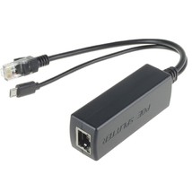 Active Poe Splitter Power Over Ethernet 48V To 5V 2.4A Micro Usb Plug Fo... - $18.99