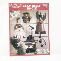 McCall&#39;s Clay Bells Jingle 1996 Patterns Christmas Booklet 15260 Flower ... - £11.60 GBP