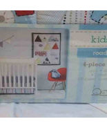 Kidsline &quot;Road Map&quot; 4 Piece Crib Set - $35.00