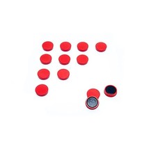 25mm Whiteboard Magnets - Pack of 20 (Red)  - £15.28 GBP