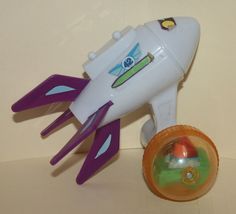 2001 McDonalds Disney&#39;s Buzz Lightyear Star Command Booster &amp; Ship Piece - £2.69 GBP