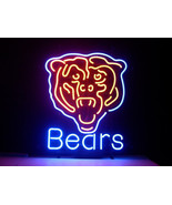 New NFL Chicago Bears Football Beer Bar Neon Light Sign 16&quot;x 14&quot; [High Q... - £111.37 GBP