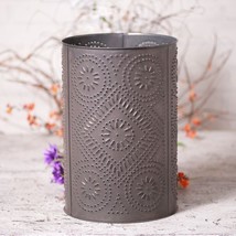 4 Gallon Wastebasket in Kettle Black punched Tin - Handcrafted - £47.95 GBP