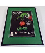 The Grinch 2000 Playstation Sega Framed 11x14 ORIGINAL VIntage Advertise... - £27.17 GBP