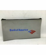 Bank of America Zippered Bank Deposit Money Bag Pouch 10.5” X 5.5” - $297.80 MXN