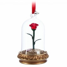 Enchanted Rose Light-Up ~ Disney Sketchbook Ornament ~ 2017 - With Shipper - £21.75 GBP