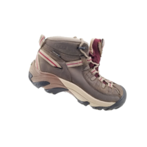 Keen Targhee II Mid Hiking Boots Womens Brown Hiking Waterproof 5217-BOP... - £32.65 GBP