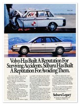 Subaru Legacy Building a Better Car Vintage 1990 Full-Page Magazine Auto Ad - $9.70