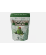 Hearty Naturals ORGANIC Supergreens Detox + Cleanse 40 Servings 7 oz VEGAN - £15.08 GBP