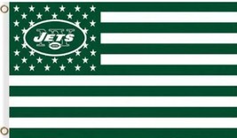 New York Jets Sports Black Flag 3X5 Ft Polyester Banner USA 90x150cm - €17,17 EUR