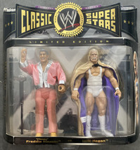 WWE Jakks Classic Superstars 2 Pack Hulk Hogan Freddie Blassie 2006 Sealed - £55.95 GBP