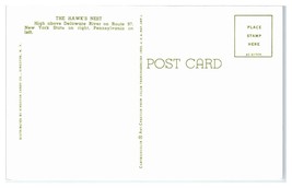 Port Jervis New York The Hawk&#39;s Nest Delaware River Unused Postcard - £8.30 GBP