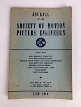 SMPE Journal Of The Society Of Motion Picture Engineers June 1948 VOL 50... - £10.29 GBP