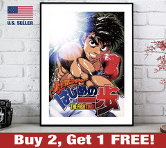 Hajime no Ippo Poster 18&quot; x 24&quot; Print Anime The Fighting Boxing Wall Art 1 - £10.57 GBP