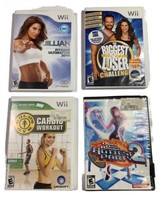 Lot Of 4 Wii Games  - $11.99