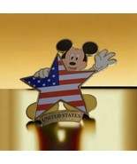 Disney Store Pin Mickey Mouse American Flag Star United States Patriotic... - £11.08 GBP