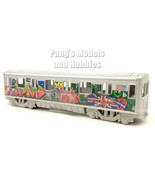 7 Inch New York City Subway Car &quot;Latinos&quot; Graffiti 1/128 Scale Diecast M... - $345.29 MXN