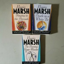 Lot of 3 Ngaio Marsh Murder Mystery Pbk Books, Death in a White Tie, Singing in - £9.07 GBP