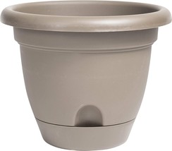 Self-Watering Planter With A Saucer And An 8&quot; Pebble Stone By Bloem, Model - £26.61 GBP
