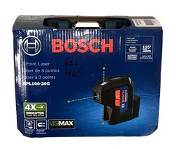 Bosch GPL100-30G VisaMax Green-Beam Three-Point Self-Leveling Alignment ... - $112.19