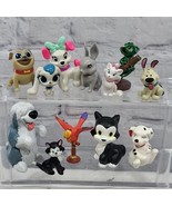 Disney Pets Sidekicks Animals Mini Figures Lot Of 12 Pascal Figaro Max M... - £23.35 GBP