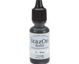 Tsukineko Stazon Ink Refill, Jet Black  - $30.00